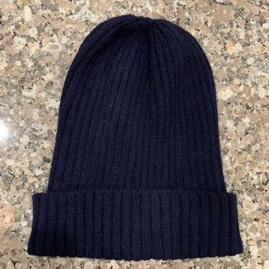 Zara navy beanie